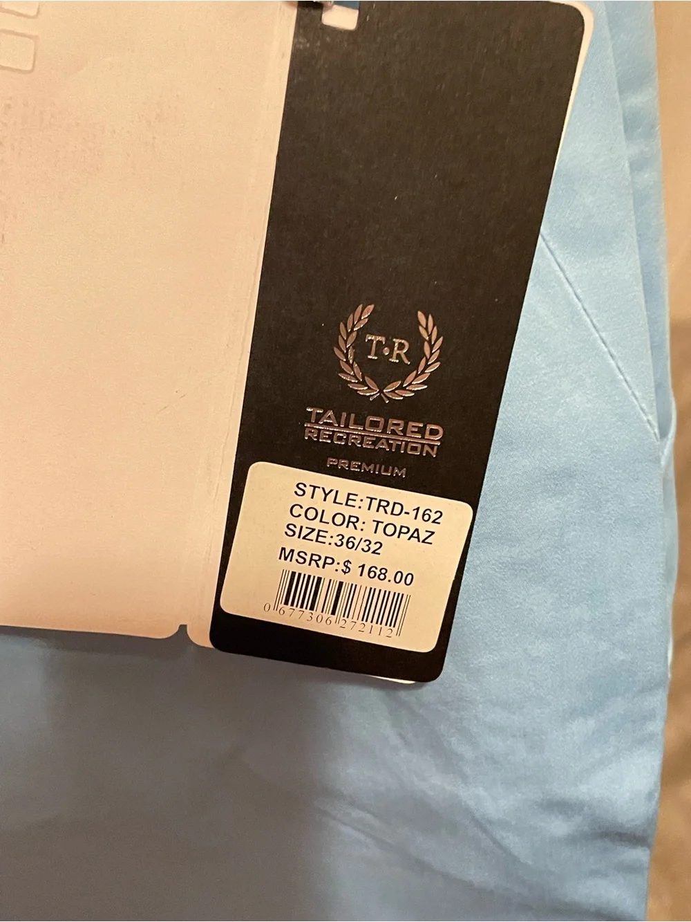Men's Sky Blue Chino Pants